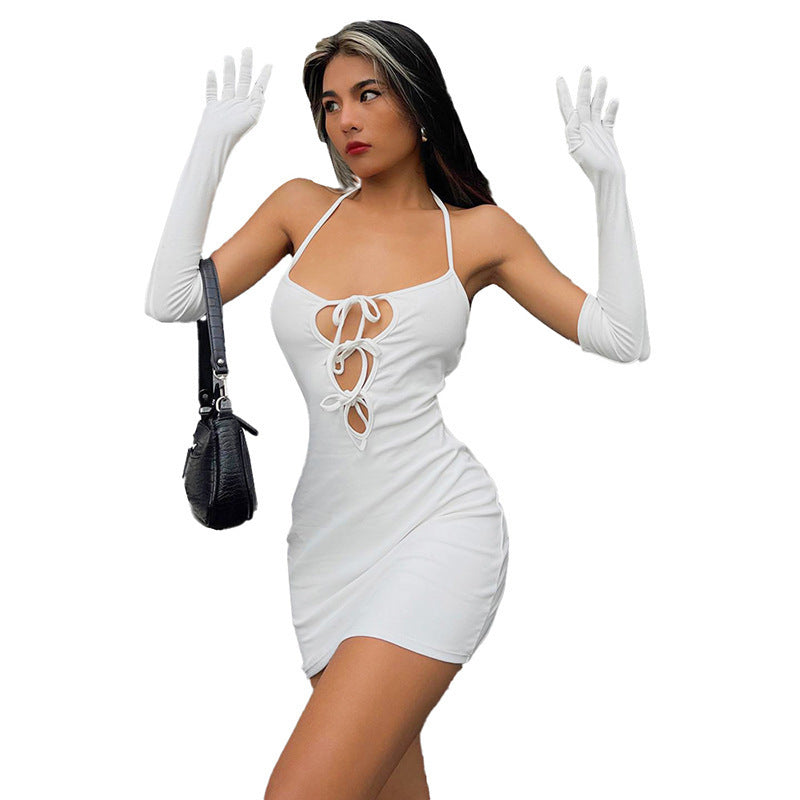 Damen Sexy Booty-Tunika mit langen Ärmeln Drune