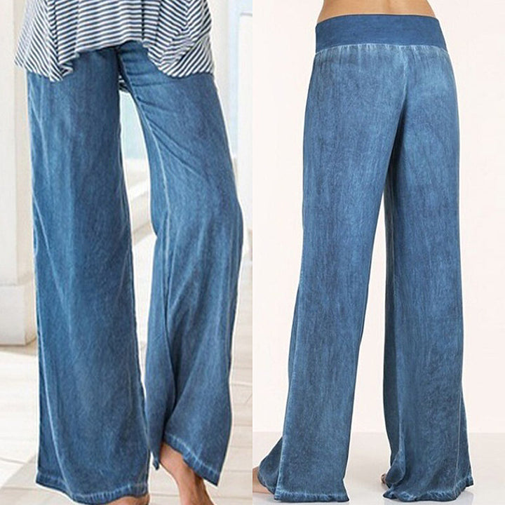 Damen lässige Weite Hose Drune