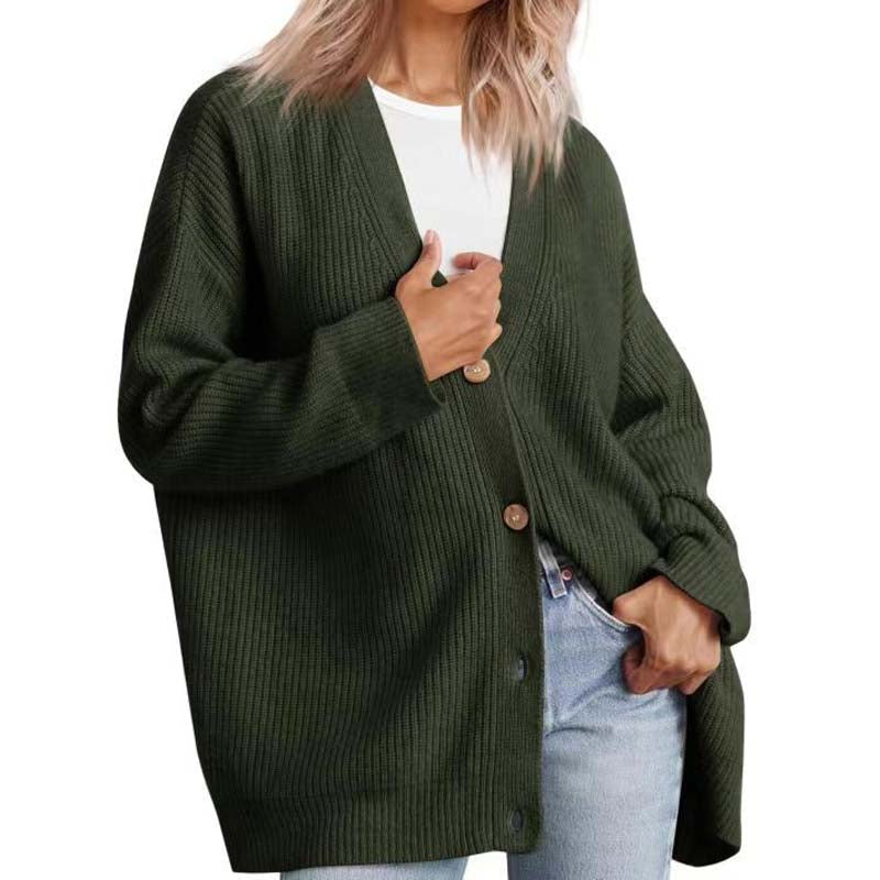 Drune | Klassische Strick-Strickjacke Für Alltag