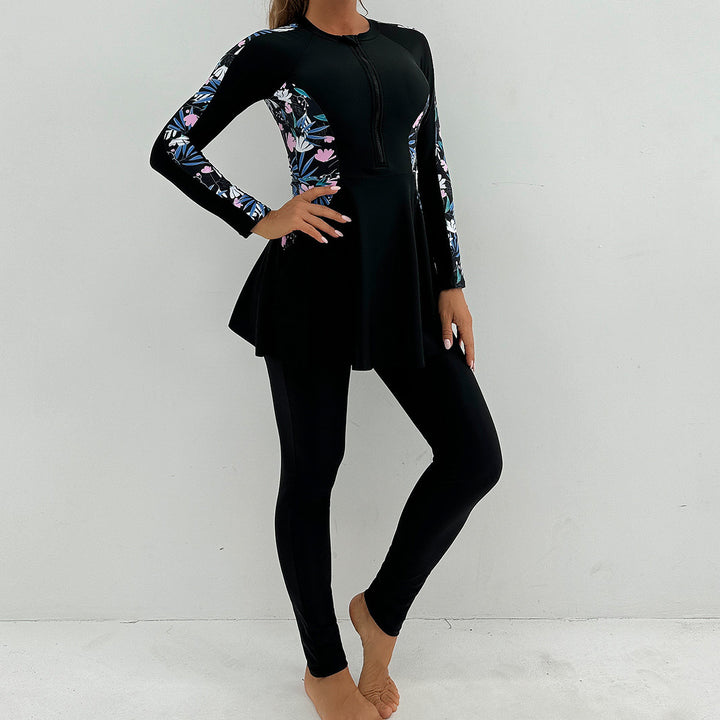 Damen Wassersportanzug mit stylischem Rock Drune