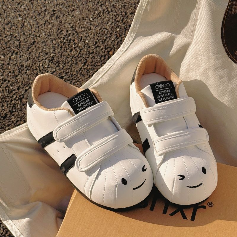 Damen Bequeme Sneaker mit Klettverschluss und sportlichem Design Drune