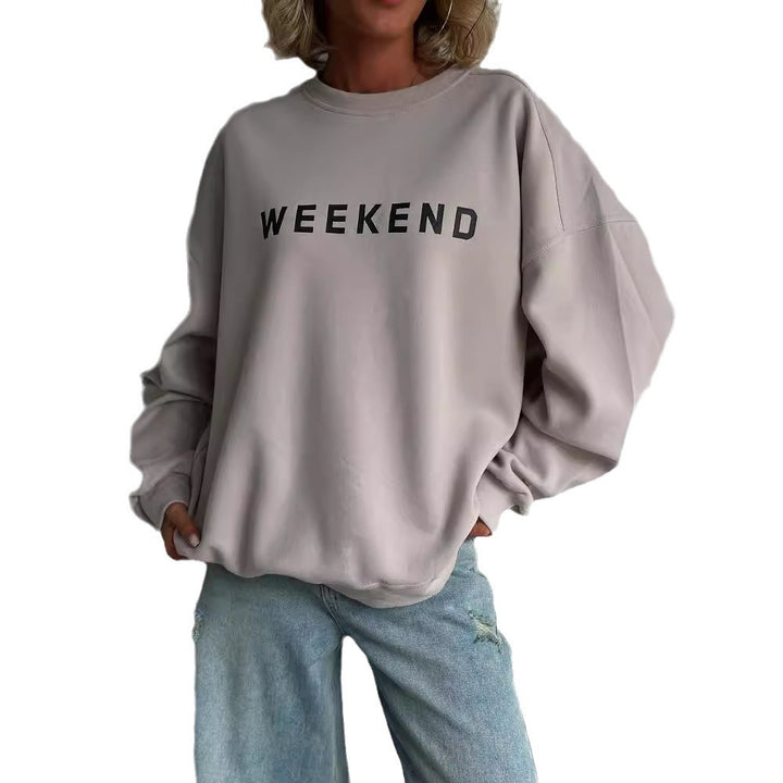 Damen Oversized Sweatshirt Drune