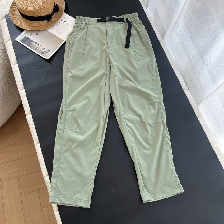 Damen lässige und innovative Freizeithose mit verstellbarem Bund Drune