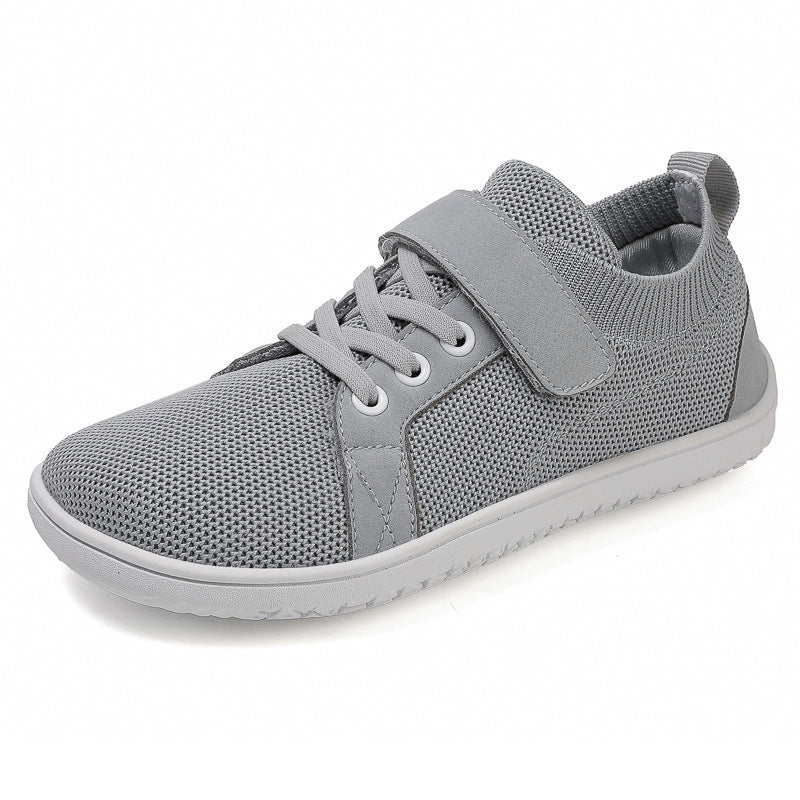 Damen nan Strick-Sneaker mit adaptiver Passform, einhändigem Klettverschluss und flexibler Abrollsohle Drune