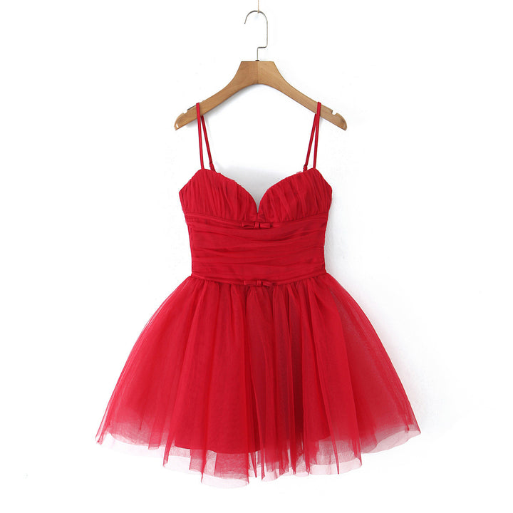 Damen Tüllballkleid mit Spitzenoberteil Drune
