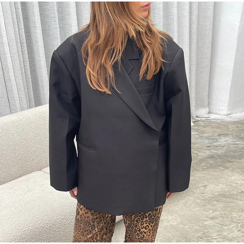 Damen oversized Blazer Drune