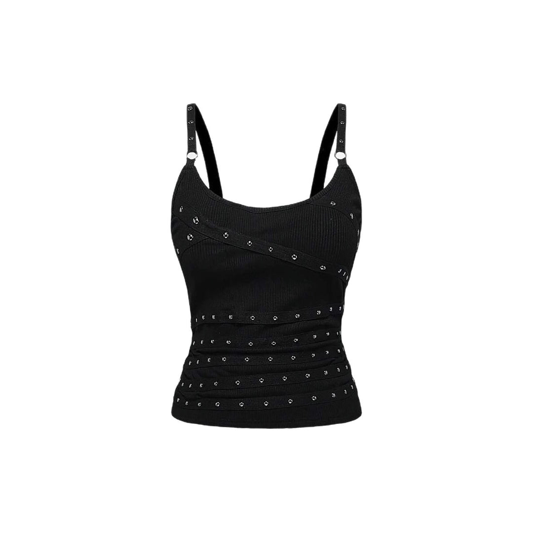 Damen Raffiniertes Top mit Elastananteil und funkelnden Details Drune