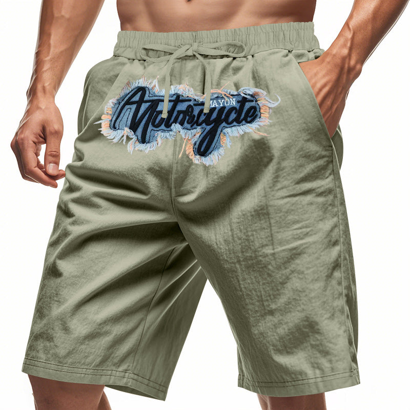 Herren Bequeme Freizeit-Badeshorts mit verstellbarem Bund und praktischen Seitentaschen Drune