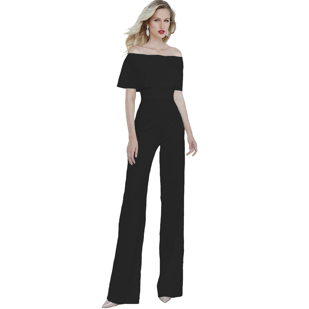 Drune | Eleganter V-Ausschnitt Jumpsuit