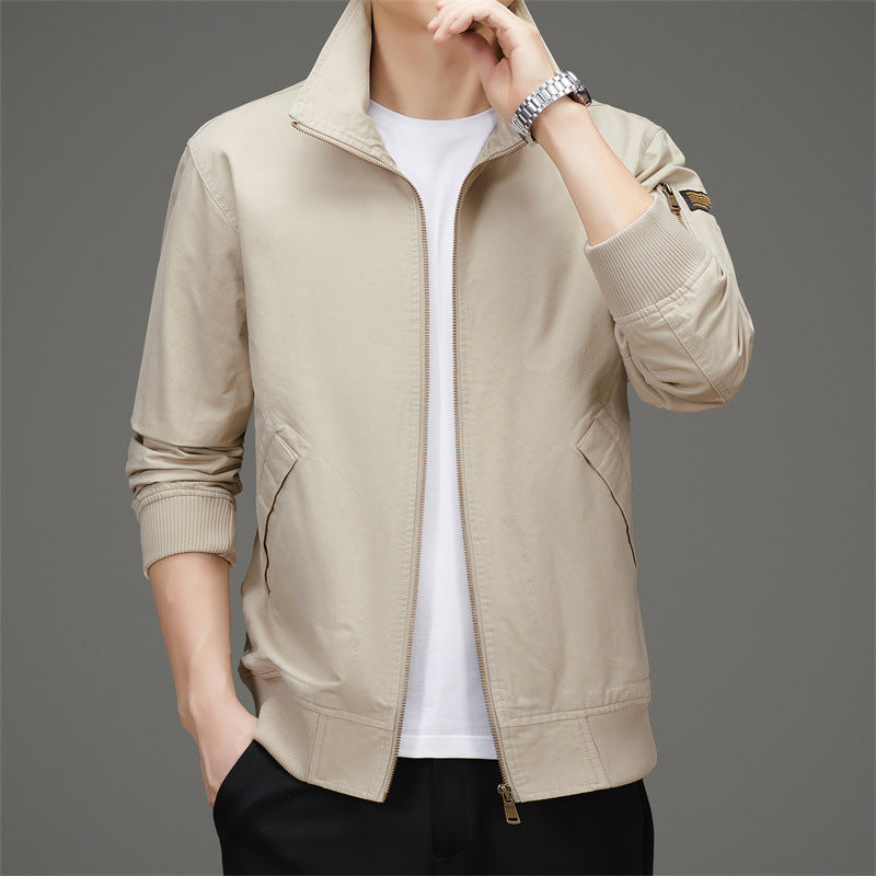 Herren Windbreaker Jacke mit praktischen Taschen und modernem Schnitt Drune