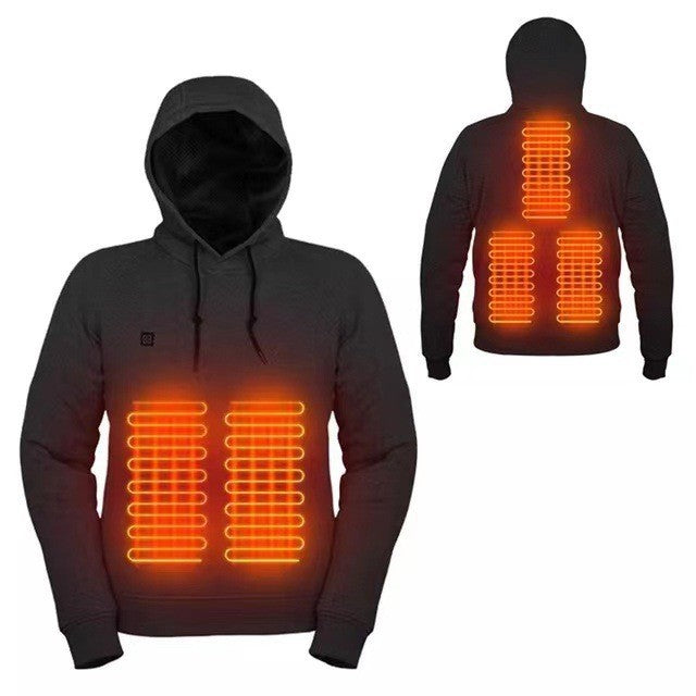 Damen beheizbare Kapuzenpullover Drune