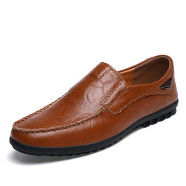 Herren Elegante Mokassins mit elastischem Einstieg und rutschfester Sohle Drune