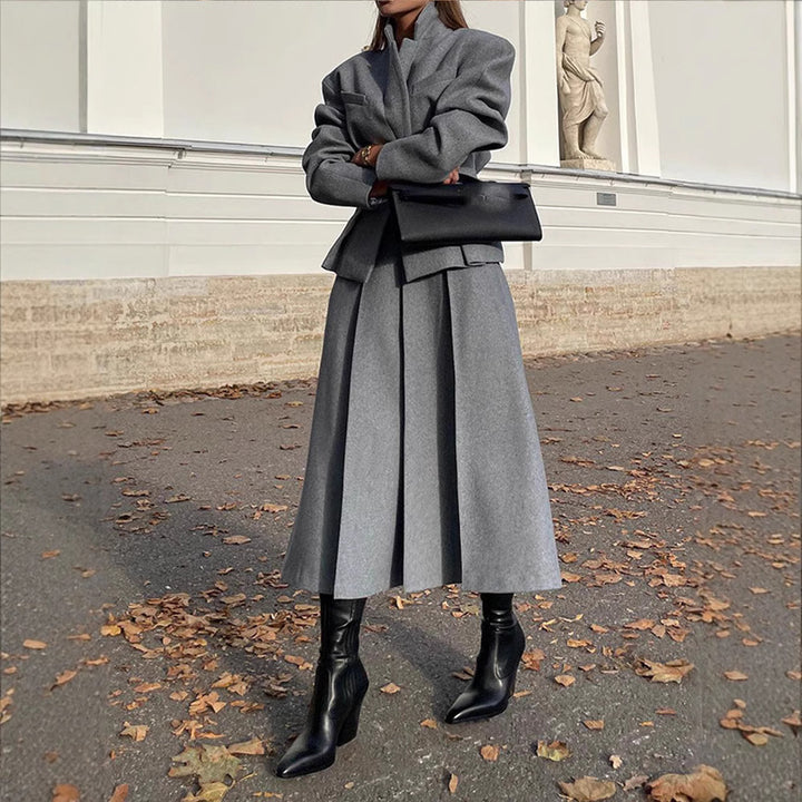 Damen Oversize Wollblazer im modernen Schnitt Drune