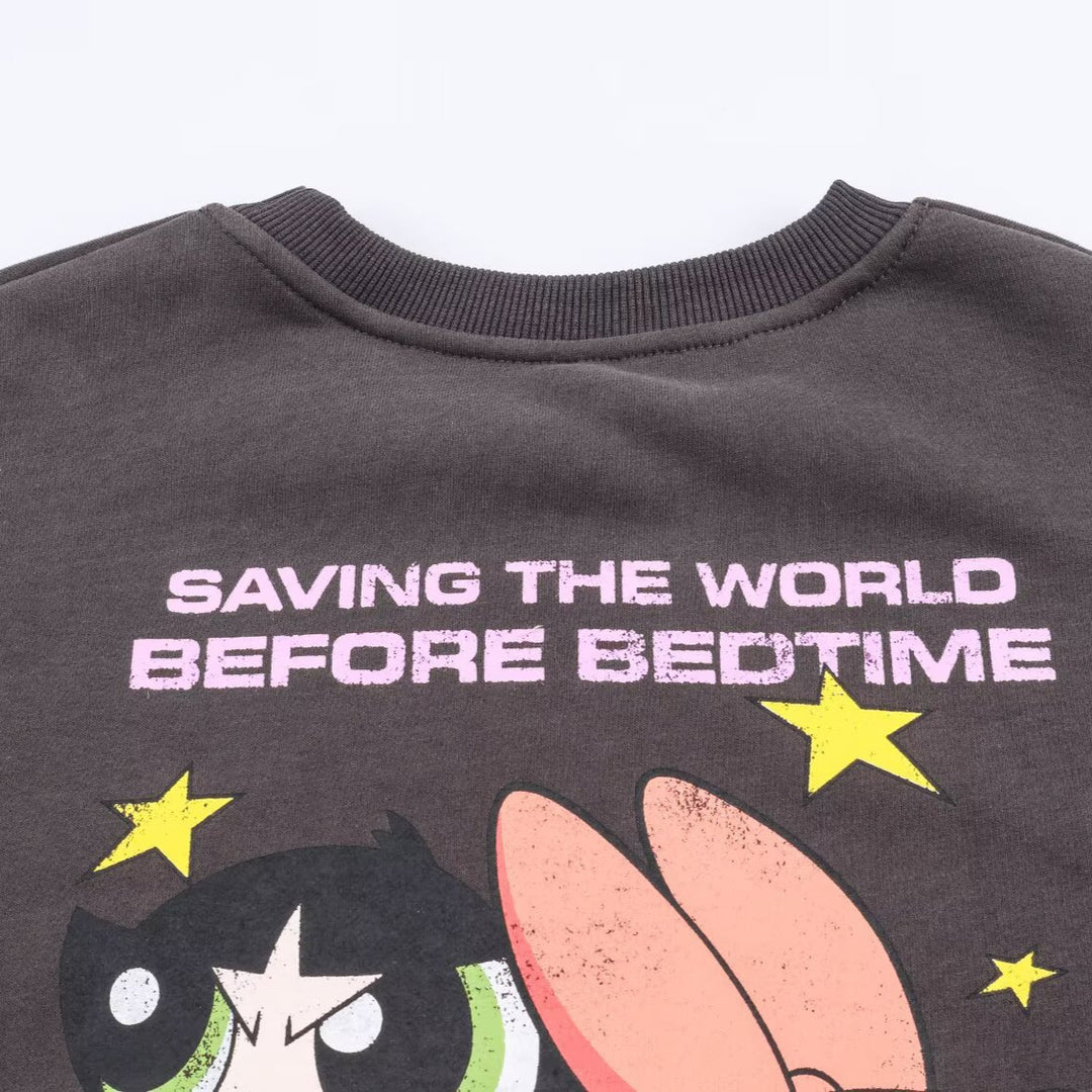 Damen lässiger Sweatshirt mit einzigartigem Grafikdesign Drune