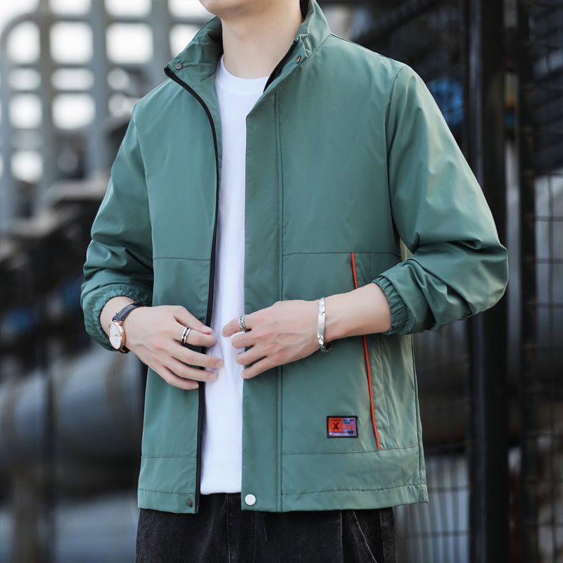 Herren winddichte Freizeitjacke mit atmungsaktiven Einsätzen und praktischen Taschen Drune