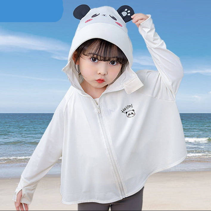 Damen leichte UV-Schutzjacke mit Kapuze und Reißverschluss Drune