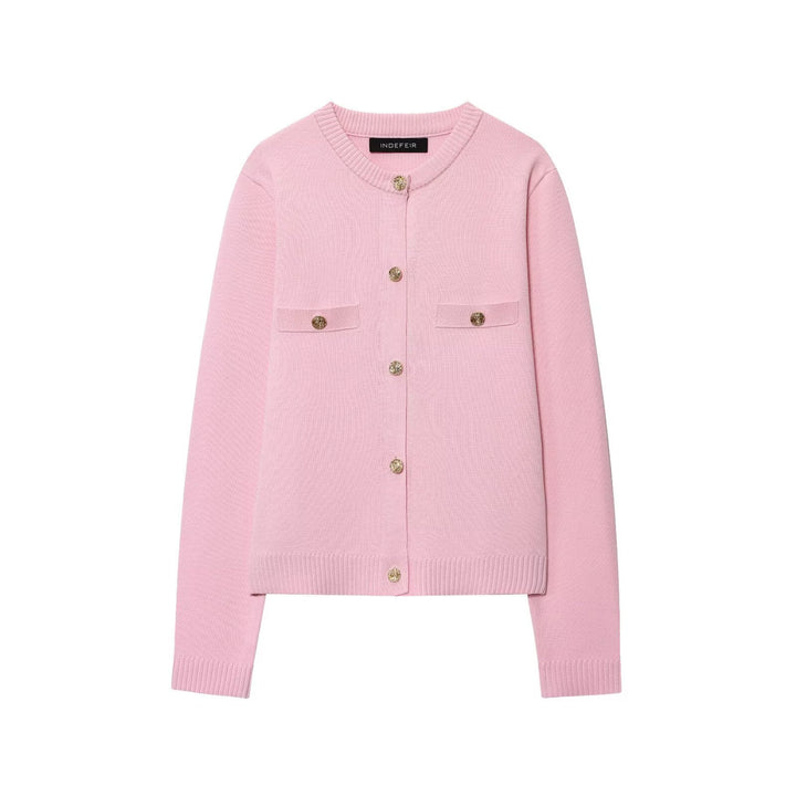 Damen Strickjacke mit Knopfdetails und praktischen Taschen Drune
