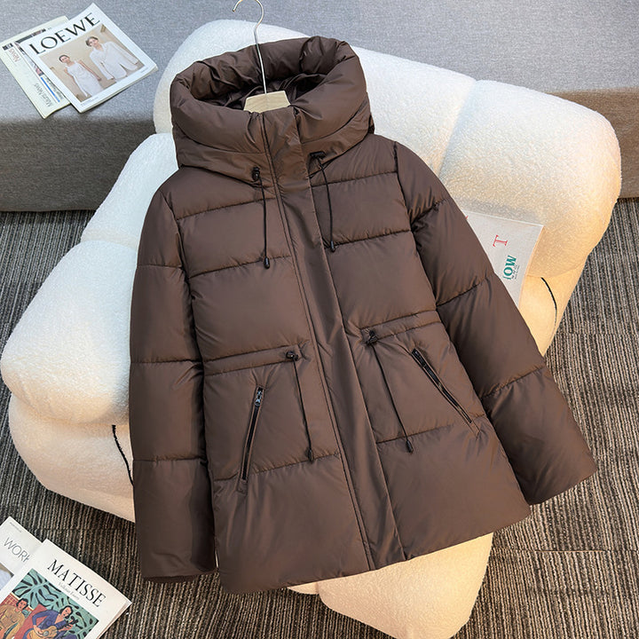 Damen Modische Funktionsjacke mit hohem Kragen und praktischen Reißverschlusstaschen Drune