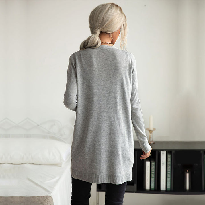 Damen Strickjacke mit praktischem Taschen-Design und strukturierter Oberfläche Drune