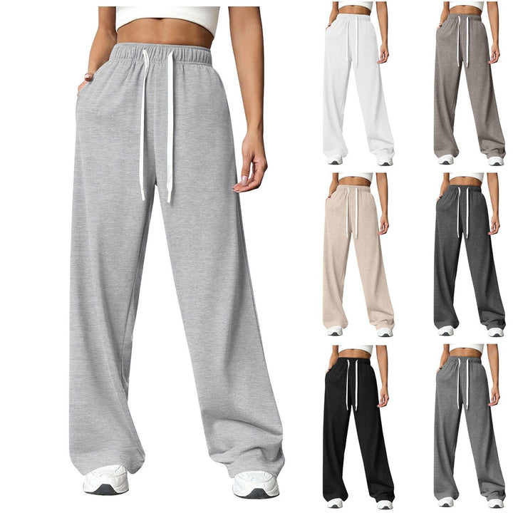 Damen Bequeme Sporthose im lässigen Schnitt und mit elastischem Bund Drune