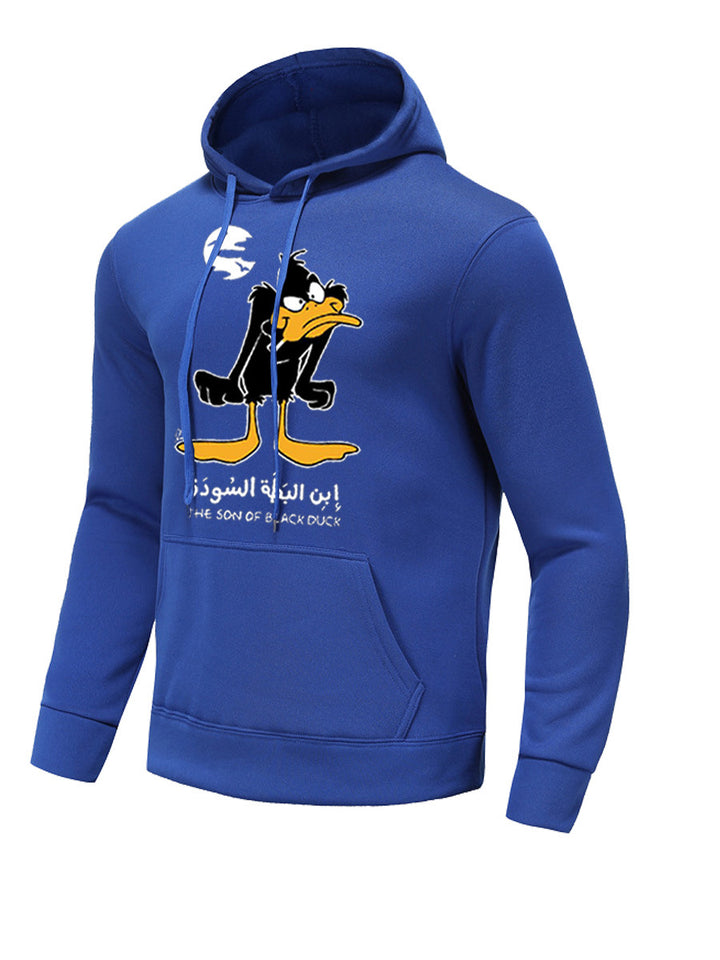 Herren Kapuzenpullover mit einzigartigem Cartoon-Motiv Drune