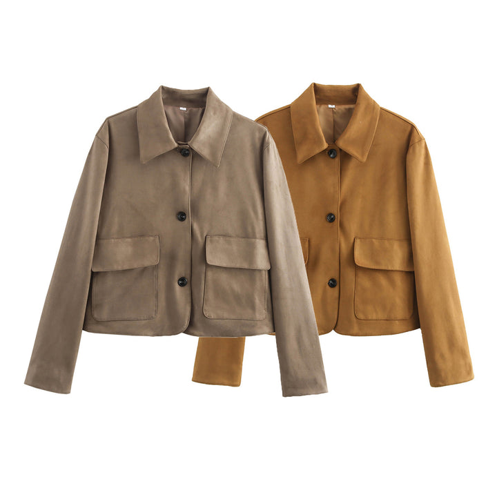 Damen trendige Synthetikjacke Drune