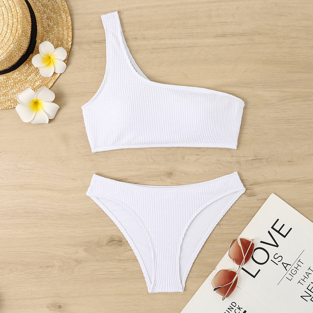 Damen Triangel-Bikini mit asymmetrischem Schnitt und aufregendem Design Drune