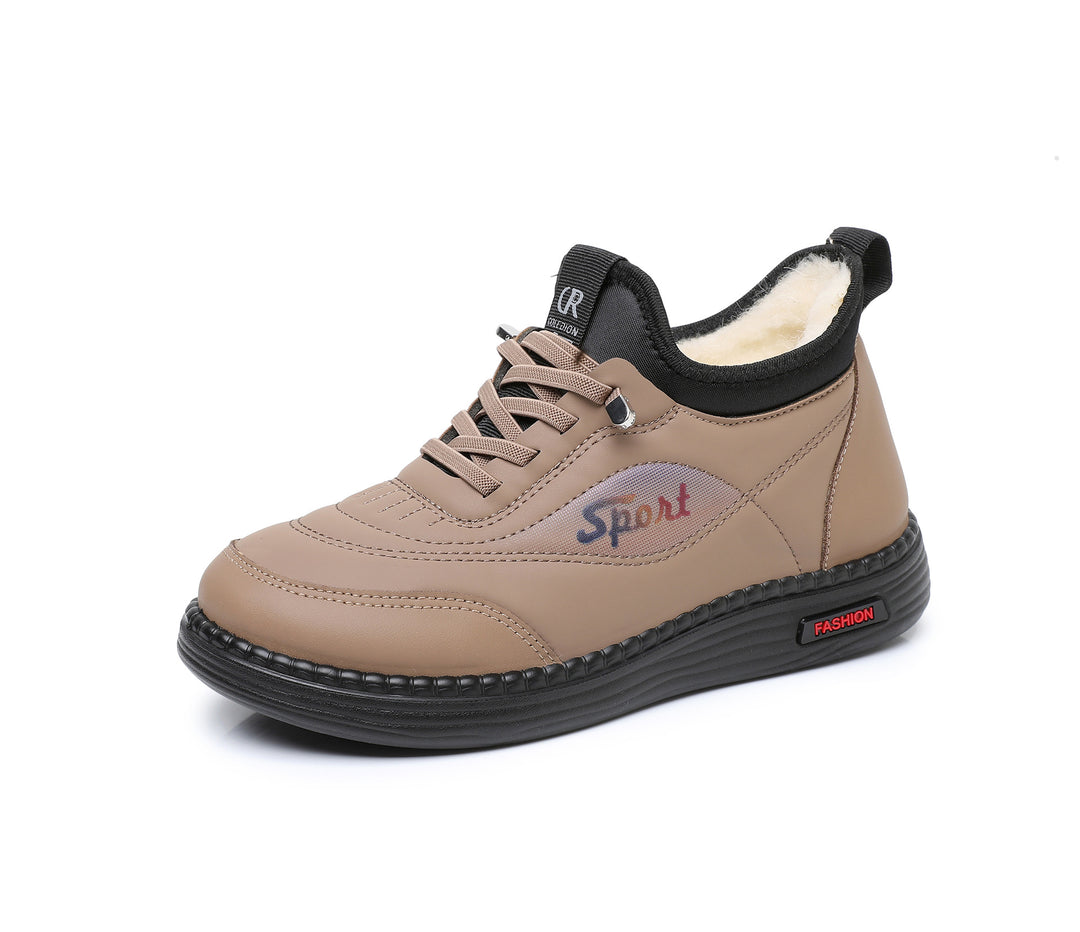 Damen Sportliche und isolierte Sneakers mit kuscheligem Innenfutter Drune