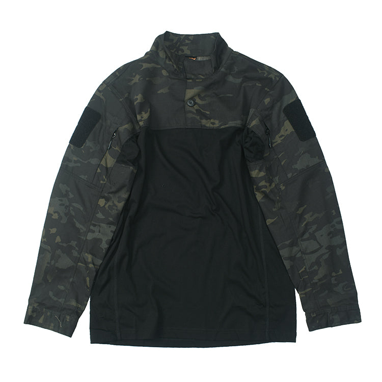 Herren Freizeitjacke mit praktischen Reißverschlusstaschen und stylischem Stehkragen Drune