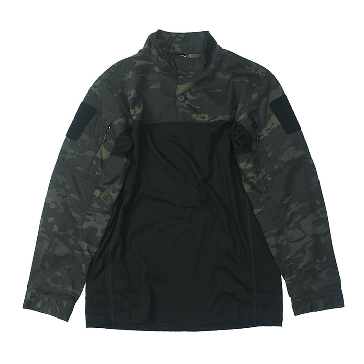 Herren Freizeitjacke mit praktischen Reißverschlusstaschen und stylischem Stehkragen Drune