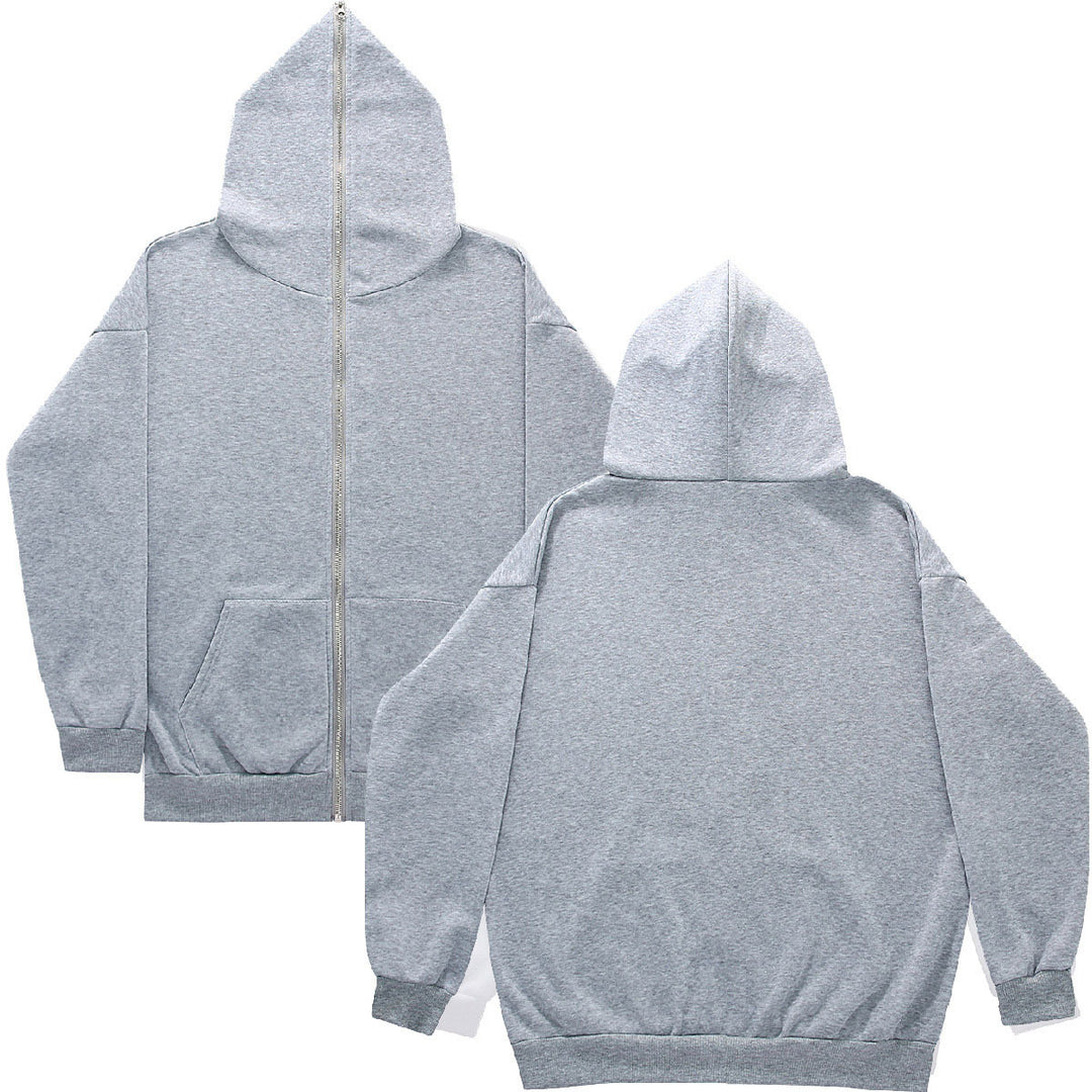 Damen Freizeit Hoodie mit Reißverschluss und praktischen Seitentaschen Drune