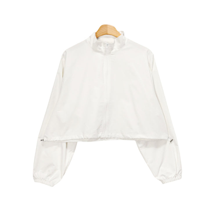 Damen leichte cropped Übergangsjacke Drune