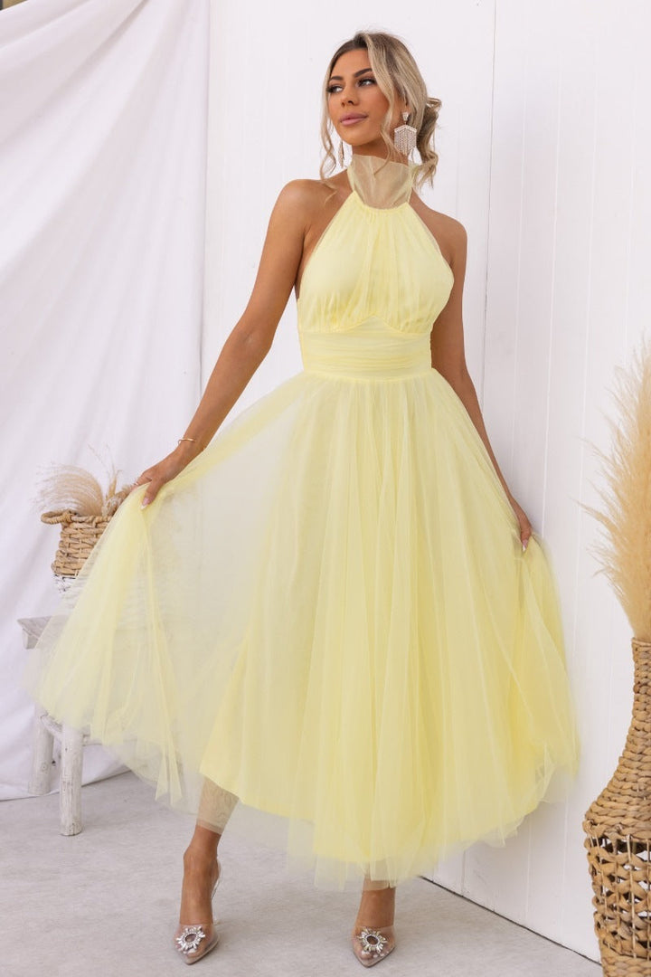 Drune | Elegante Frühling Sommerkleid