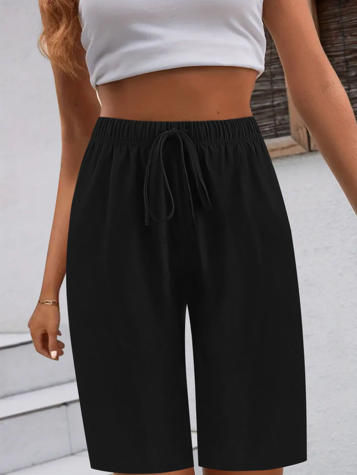 Damen Komfortable Freizeitshorts Drune
