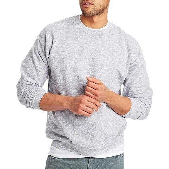 Herren Freizeitpullover mit Rundhalsausschnitt und lockerer Passform Drune