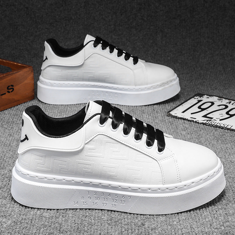 Damen Hochwertige Plateau-Sneaker mit strukturiertem Obermaterial Drune