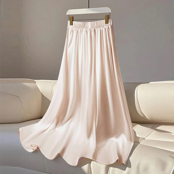 Damen Maxi-Rock mit fließendem Schnitt und edlem Material Drune