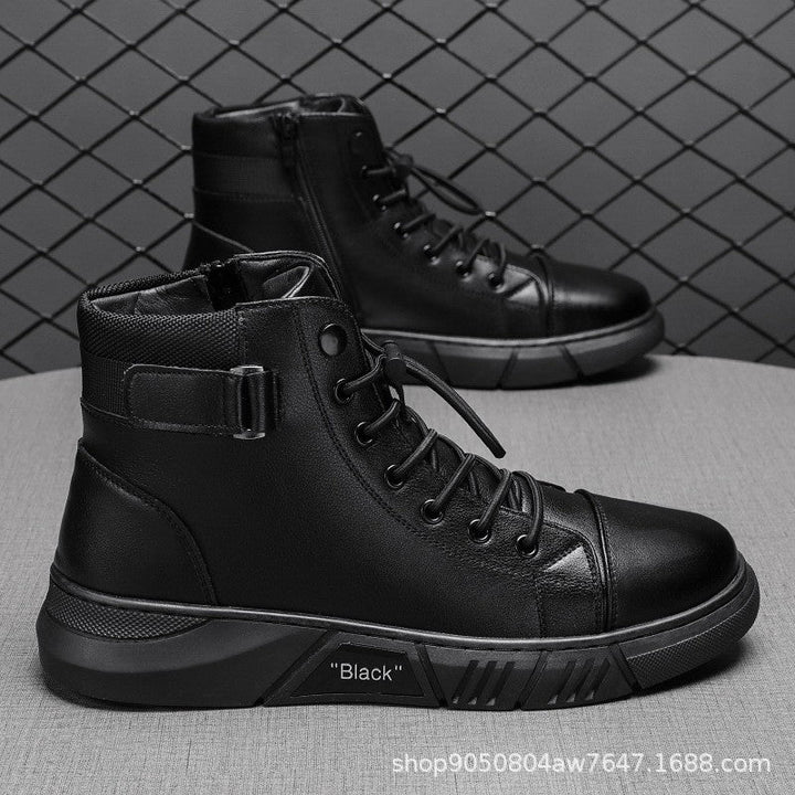 Herren Hochwertige Freizeitstiefel Drune