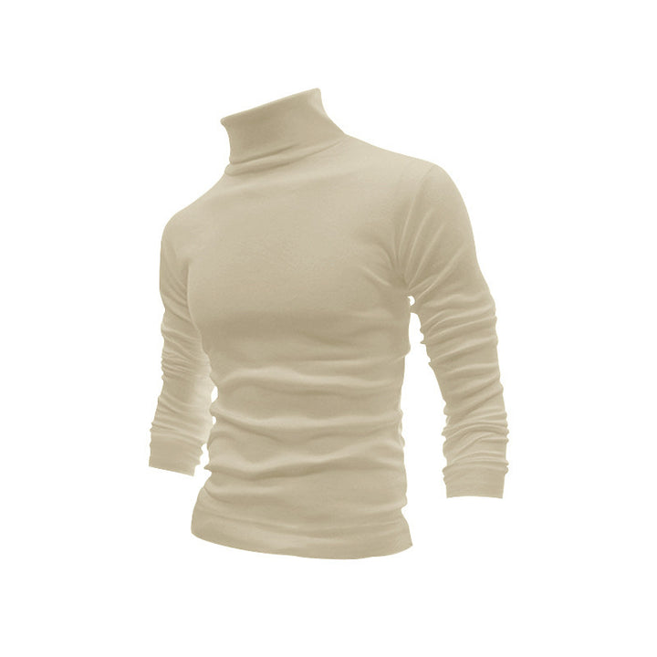Herren stylischer Rollkragenpullover aus weichem, elastischem Material Drune