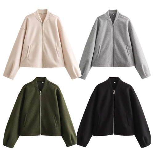 Damen modische Sweatjacke mit modernen Annehmlichkeiten und lässigem Schnitt Drune