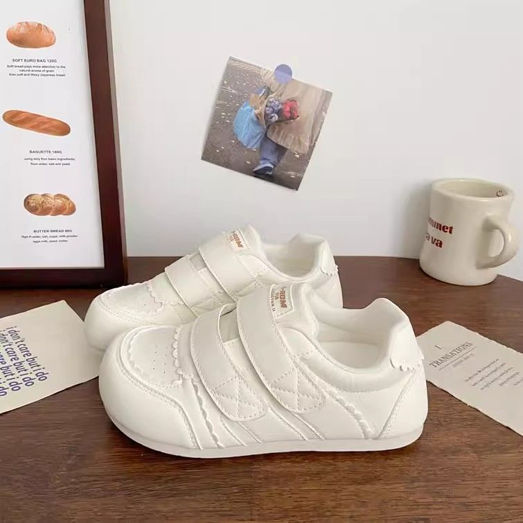 Damen Kinder Sneaker mit praktischem Klettverschluss Drune