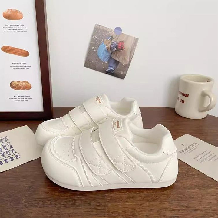 Damen Kinder Sneaker mit praktischem Klettverschluss Drune