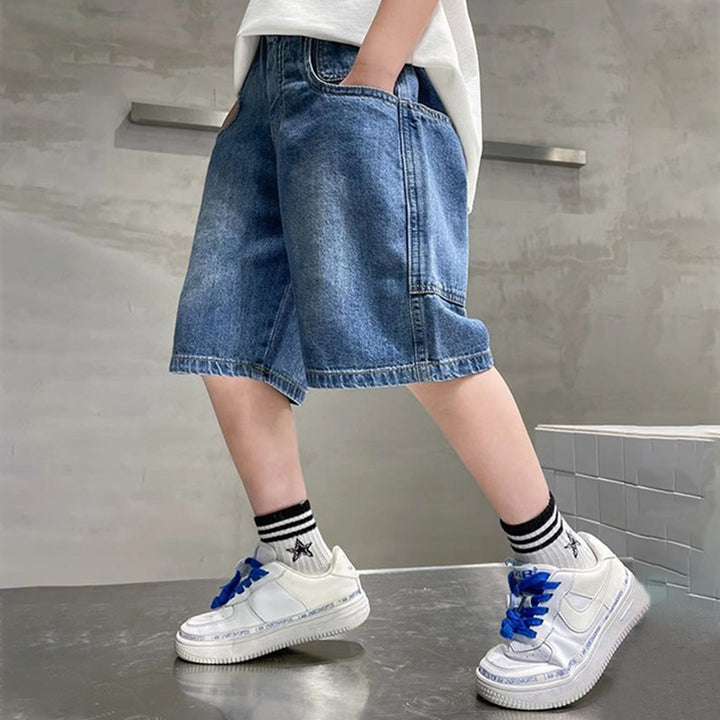 Jungen lässige Denim-Shorts mit praktischen Taschen Drune 1784086487
