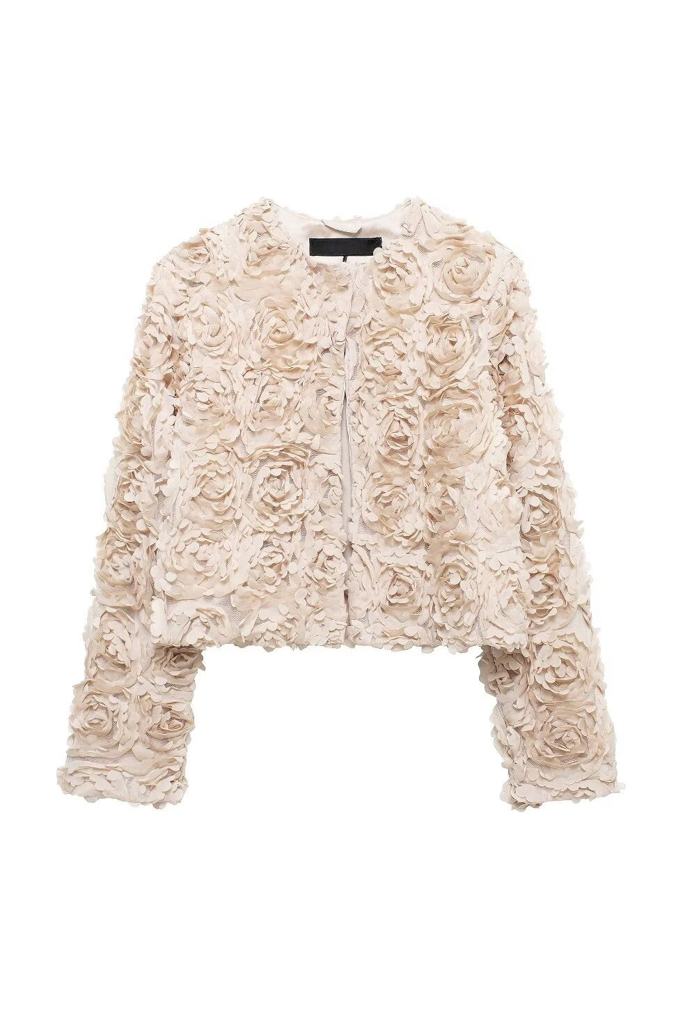 Drune | Floral Applikation Kurzjacke