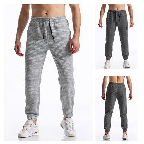 Herren bequeme Sweatpants mit hohem Bund und elastischem Komfort Drune