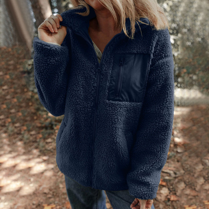 Drune | Frauen Fleece Jack Hochkragen Stil