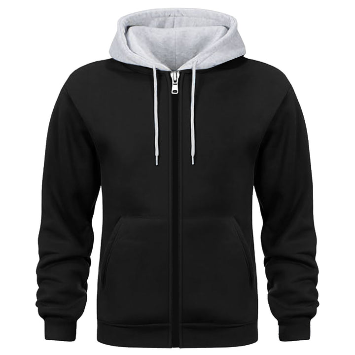 Herren Kapuzenjacke mit doppellagigem Material Drune