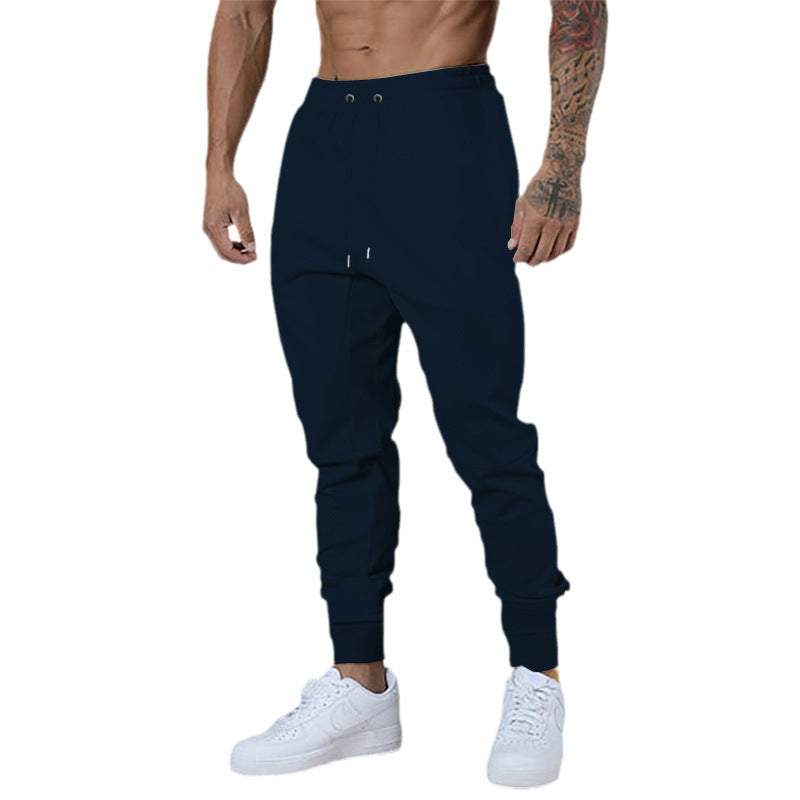 Herren Sportliche Jogginghose mit elastischem Bund und praktischen Reißverschlusstaschen Drune