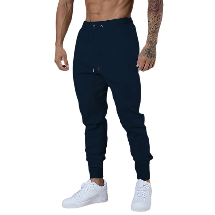 Herren Sportliche Jogginghose mit elastischem Bund und praktischen Reißverschlusstaschen Drune