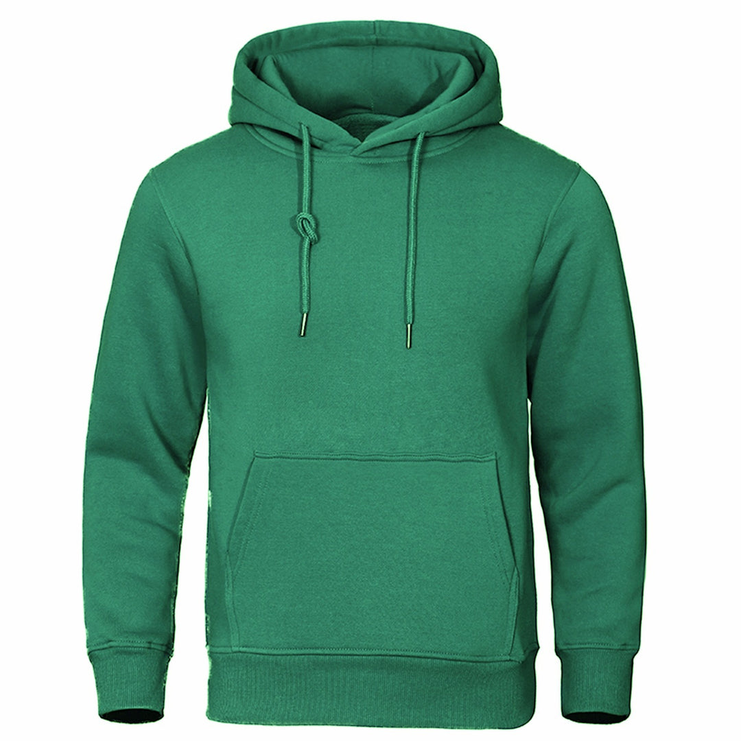 Unisex Premium-Kapuzenpullover mit extra hohem Kragen, Kängurutasche und gebürstetem Innenfutter Drune